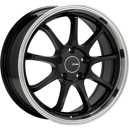 Enkei Tenjin 478 Black W/ Machined Lip - Part Number 478-790-6545BK Enkei Tenjin 478 Black W/ Machined Lip Photo