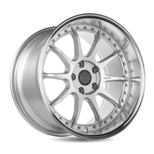 ESR CS12 Hyper Silver Machined Lip - Part Number 99551422 CS12HS-ML 5X115 ESR CS12 Hyper Silver Machined Lip Photo