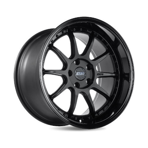 ESR CS12 Matte Black W/ Gloss Black Lip - Part Number 88550030 CS12MBLK-BL ESR CS12 Matte Black W/ Gloss Black Lip Photo