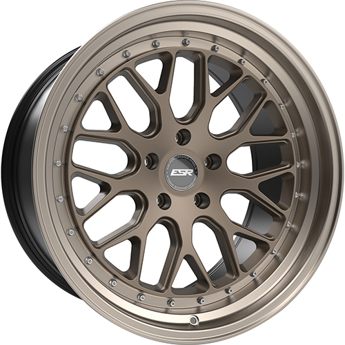 ESR CS1 Matte Bronze W/ Machined Lip - Part Number 88551430 CS01MBRNZ-ML 5X110 ESR CS1 Matte Bronze W/ Machined Lip Photo