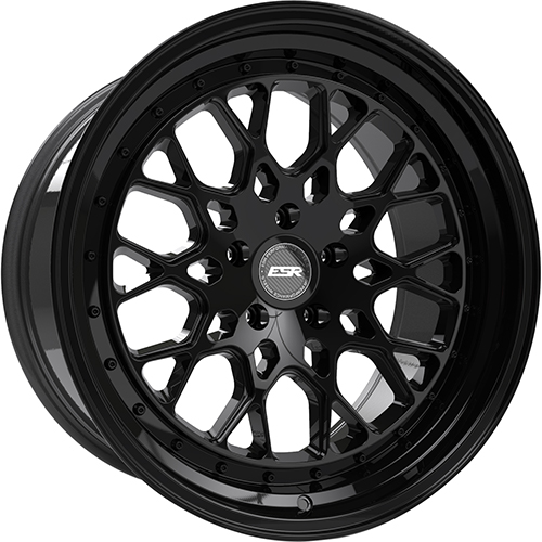 ESR CS3 Gloss Black - Part Number 88550030 CS3GBLK 5X105 ESR CS3 Gloss Black Photo