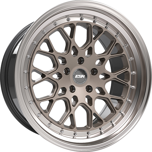 ESR CS3 Matte Bronze W/ Machined Lip - Part Number 89551435 CS3MBRNZ-ML 5X120 ESR CS3 Matte Bronze W/ Machined Lip Photo