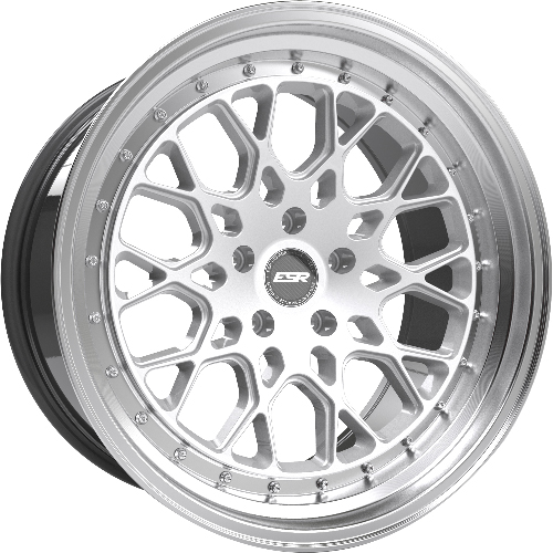 ESR CS3 Titanium Silver Machined Lip - Part Number 99552022 CS3HS-ML ESR CS3 Titanium Silver Machined Lip Photo
