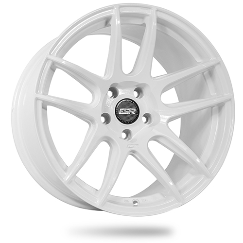 ESR CS8 Gloss White - Part Number 99551422 CS8WHT 5X112 ESR CS8 Gloss White Photo