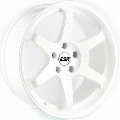 ESR SR07 Gloss White - Part Number 99551422 SR07WHT 5X115 ESR SR07 Gloss White Photo