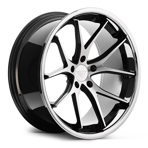 Ferrada FR2 Machine Black With Chrome Lip Photo
