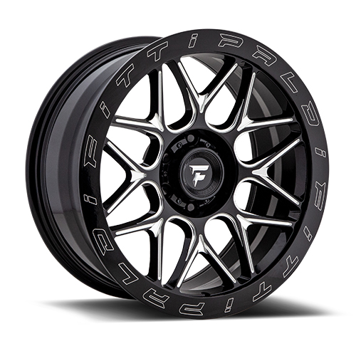 Fittipaldi Offroad FTF02 X-Trail Black W/ Milled Spokes - Part Number FTF02-20906139P06BM Fittipaldi Offroad FTF02 X-Trail Black W/ Milled Spokes Photo