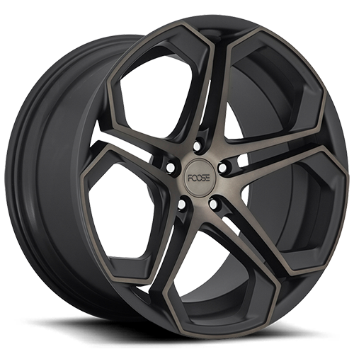 Foose Impala F168 Matte Black W/ Machined Face DDT - Part Number F168209090+18 Foose Impala F168 Matte Black W/ Machined Face DDT Photo