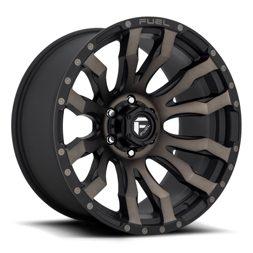 Fuel Offroad Blitz D674 Matte Black W/ Machined DDT - Part Number D67420007547 Fuel Offroad Blitz D674 Matte Black W/ Machined DDT Photo