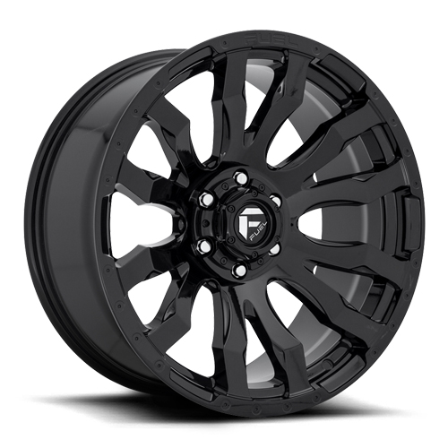 Fuel Offroad Blitz D675 Gloss Black - Part Number D67520208447 Fuel Offroad Blitz D675 Gloss Black Photo