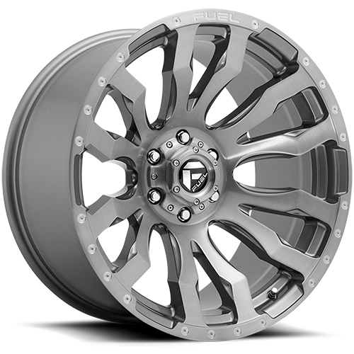 Fuel Offroad Blitz D693 Platinum - Part Number D69320207547 Fuel Offroad Blitz D693 Platinum Photo