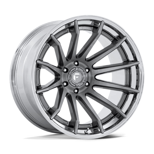 Fuel Fusion Forged Burn FC403 Platinum W/ Chrome Lip - Part Number FC403AP22106318N Fuel Fusion Forged Burn FC403 Platinum W/ Chrome Lip Photo