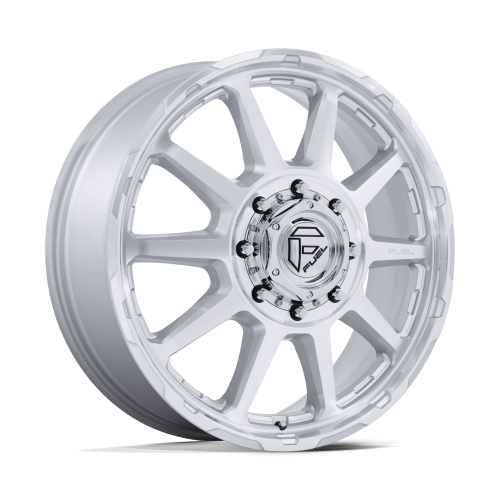 Fuel D912 Circuit Dually Gloss Silver W/ Machined Face