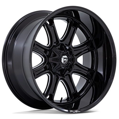 Fuel Offroad Darkstar FC853BE Gloss Black Milled