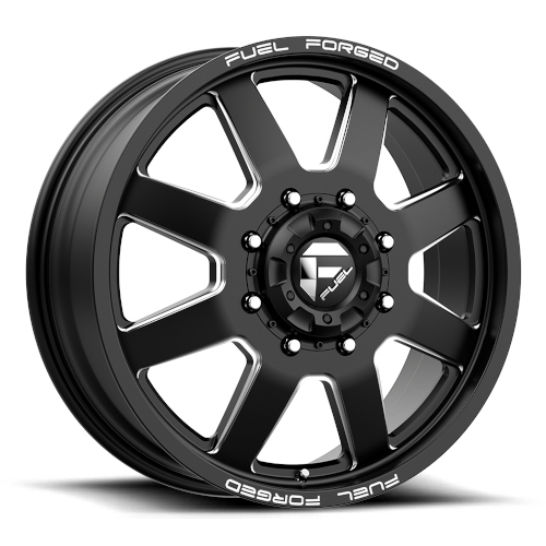 Fuel Forged FF09D Matte Black Milled - Part Number DE092482A9 Fuel Forged FF09D Matte Black Milled Photo