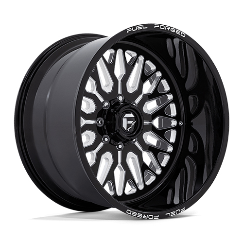 Fuel Forged FF109 Gloss Black Milled - Part Number FFCFF109W87-5-34 Fuel Forged FF109 Gloss Black Milled Photo