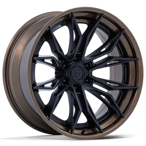 Fuel Offroad Mutiny FC404 Matte Black W/ Gloss Bronze Lip