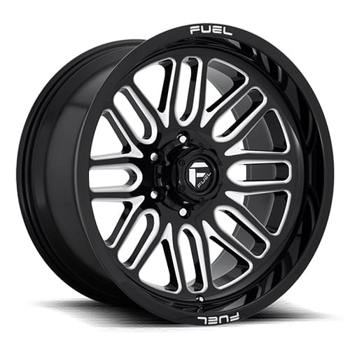 Fuel Offroad Ignite D662 Gloss Black W/ Milled Spokes - Part Number D66222008247 Fuel Offroad Ignite D662 Gloss Black W/ Milled Spokes Photo