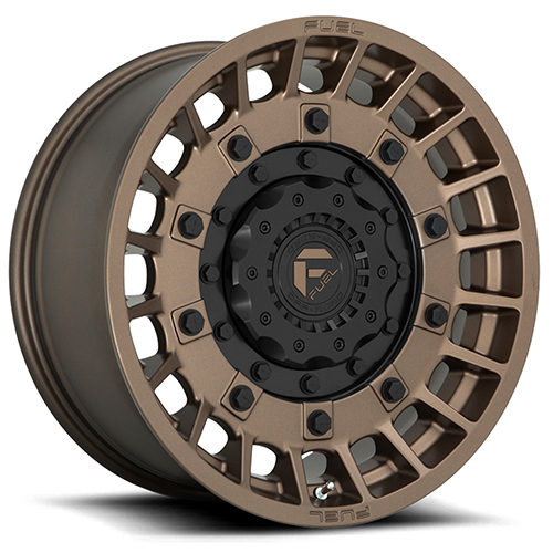 Fuel Offroad Militia D725 Matte Bronze W/ Black Center - Part Number D72520009847 Fuel Offroad Militia D725 Matte Bronze W/ Black Center Photo