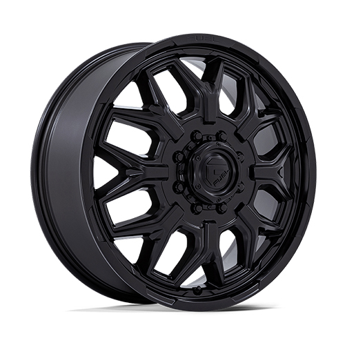 Fuel Offroad Flux Dually D871 Blackout Front