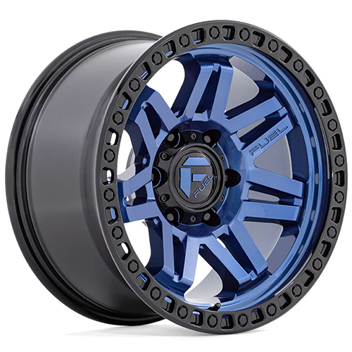 Fuel Offroad Syndicate D813 Dark Blue W/ Black Ring - Part Number D81317908450E Fuel Offroad Syndicate D813 Dark Blue W/ Black Ring Photo