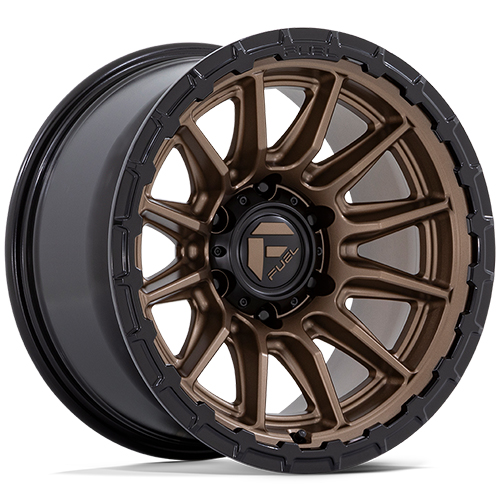 Fuel Offroad Piston FC866 Matte Bronze W/ Gloss Black Lip - Part Number FC866ZB20106818N Fuel Offroad Piston FC866 Matte Bronze W/ Gloss Black Lip Photo