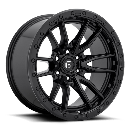 Fuel Offroad Rebel D679 Matte Black - Part Number D67917905650 Fuel Offroad Rebel D679 Matte Black Photo