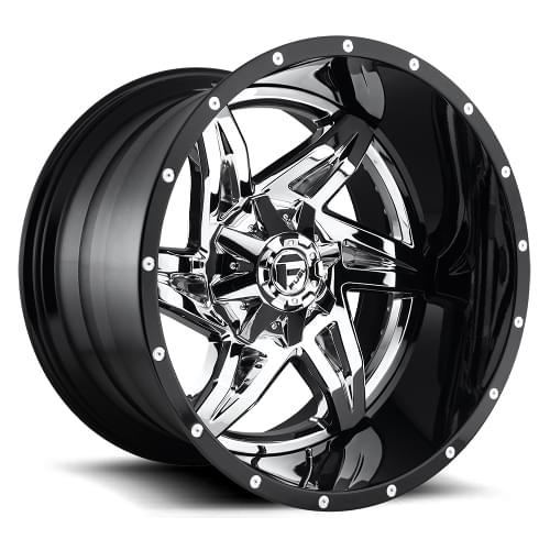 Fuel Offroad Rocker D272 Chrome W/ Black Lip - Part Number D27220001747 Fuel Offroad Rocker D272 Chrome W/ Black Lip Photo