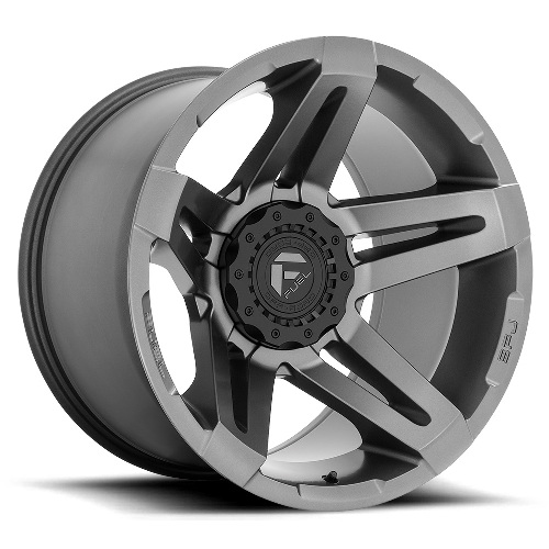 Fuel Offroad SFJ D764 Matte Gunmetal - Part Number D76420002647 Fuel Offroad SFJ D764 Matte Gunmetal Photo