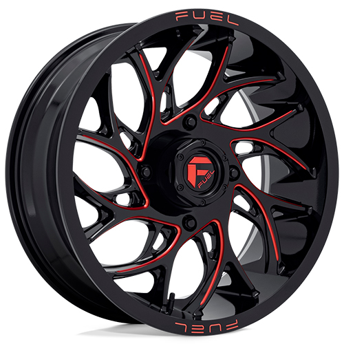 Fuel UTV D779 Runner UTV Gloss Black Milled Candy Red - Part Number D7792470A544 Fuel UTV D779 Runner UTV Gloss Black Milled Candy Red Photo