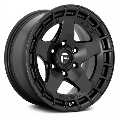 Fuel Offroad Warp D733 Satin Black - Part Number D73320909457 Fuel Offroad Warp D733 Satin Black Photo