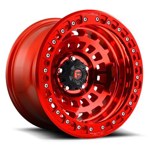 Fuel Offroad Zephyr D100 Candy Red - Part Number D10017907536 Fuel Offroad Zephyr D100 Candy Red Photo