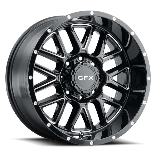 G-FX TM-5 Gloss Black Milled - Part Number TM5 785-6139-00 GBM (2) G-FX TM-5 Gloss Black Milled Photo