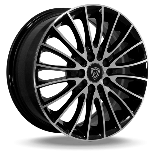 G-Line Alloys G0078 Black Machined