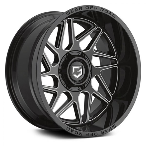 Gear Off Road Ratio 761 Black Milled - Part Number 761BM-2108719 Gear Off Road Ratio 761 Black Milled Photo
