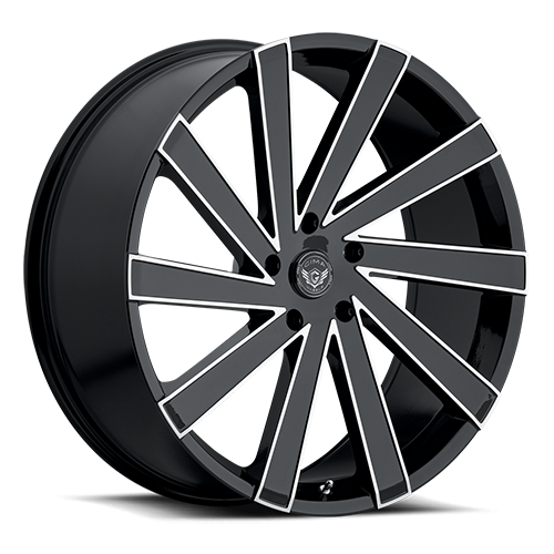 Gima Wheel 806 Black Machined