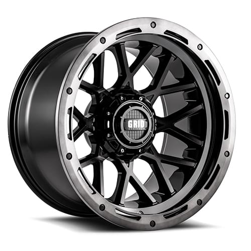 Grid Offroad GD13 Gloss Black Double Dark Tint Photo