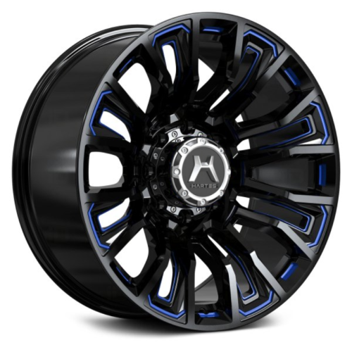 Hartes Metal Maverick Black Milled w/ Blue Tint