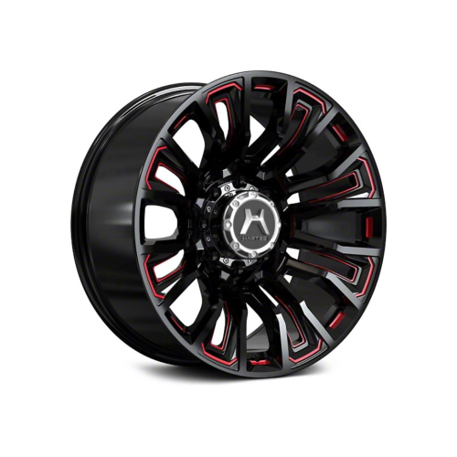 Hartes Metal Maverick Black Milled w/ Red Tint