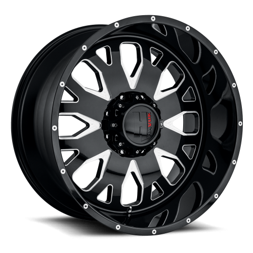 Havok 104 Black Milled w/ Machined Rivets