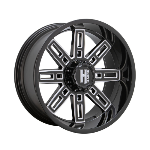 Havok H120-M Gloss Black w/ Machined Outline