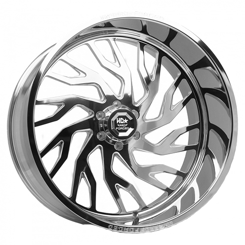 HD Pro Forged Huey HDP02 Polished Left - Part Number FORGEDHDP02-26148170-76K-G-R HD Pro Forged Huey HDP02 Polished Left Photo