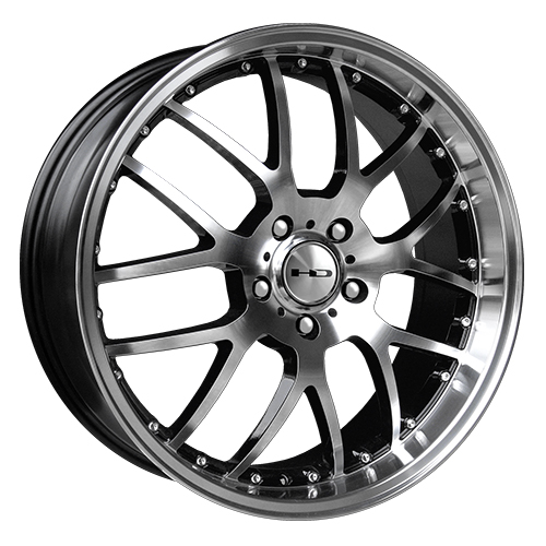 HD Wheels MSR Gloss Black Machined Photo