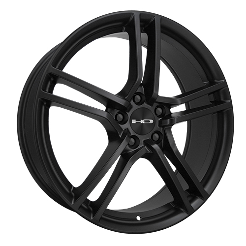 HD Wheels Vento Satin Black - Part Number VN17706538SB HD Wheels Vento Satin Black Photo