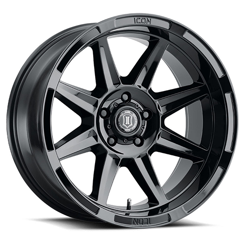Icon Alloys Bandit Gloss Black - Part Number 6020107345GB Icon Alloys Bandit Gloss Black Photo