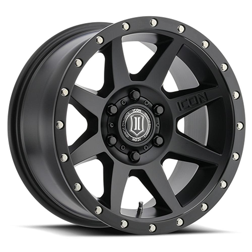 Icon Alloys Rebound Satin Black - Part Number 1820908152SB Icon Alloys Rebound Satin Black Photo