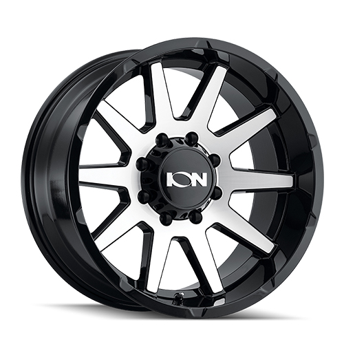 Ion Alloy 143 Gloss Black W/ Machined Face - Part Number 143-2985BM Ion Alloy 143 Gloss Black W/ Machined Face Photo