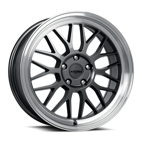 Katana KR06 Gloss Gunmetal W/ Machined Lip