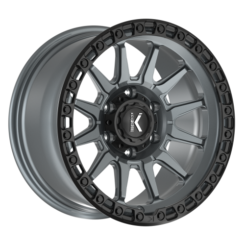 Kg1 Adrenaline Matte Anthracite W/ Black Ring