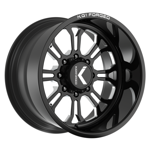 KG1 Forged Checkmate Gloss Black Milled